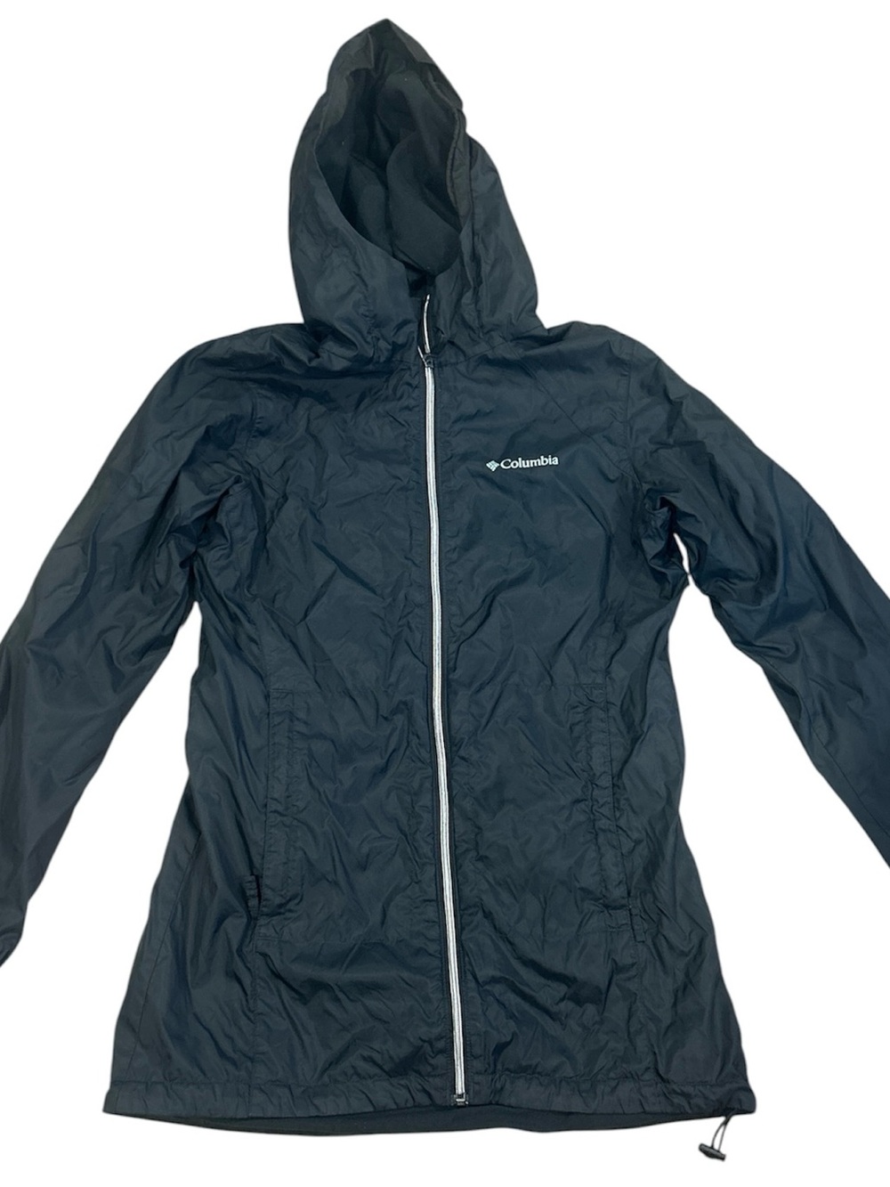 Columbia Women's Switchback II Lined Long Rain Jacket - Black Small